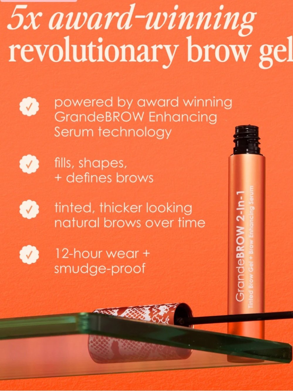 New in original packqging Grande Cosmetics Grande Brow 2-in-1 and Brow Laminate - Picture 3 of 16